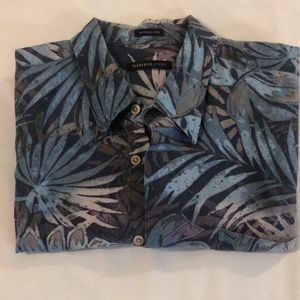 Van Heusen_Studio Men’s Shortsleeved Washable Linen Shirt Size Large